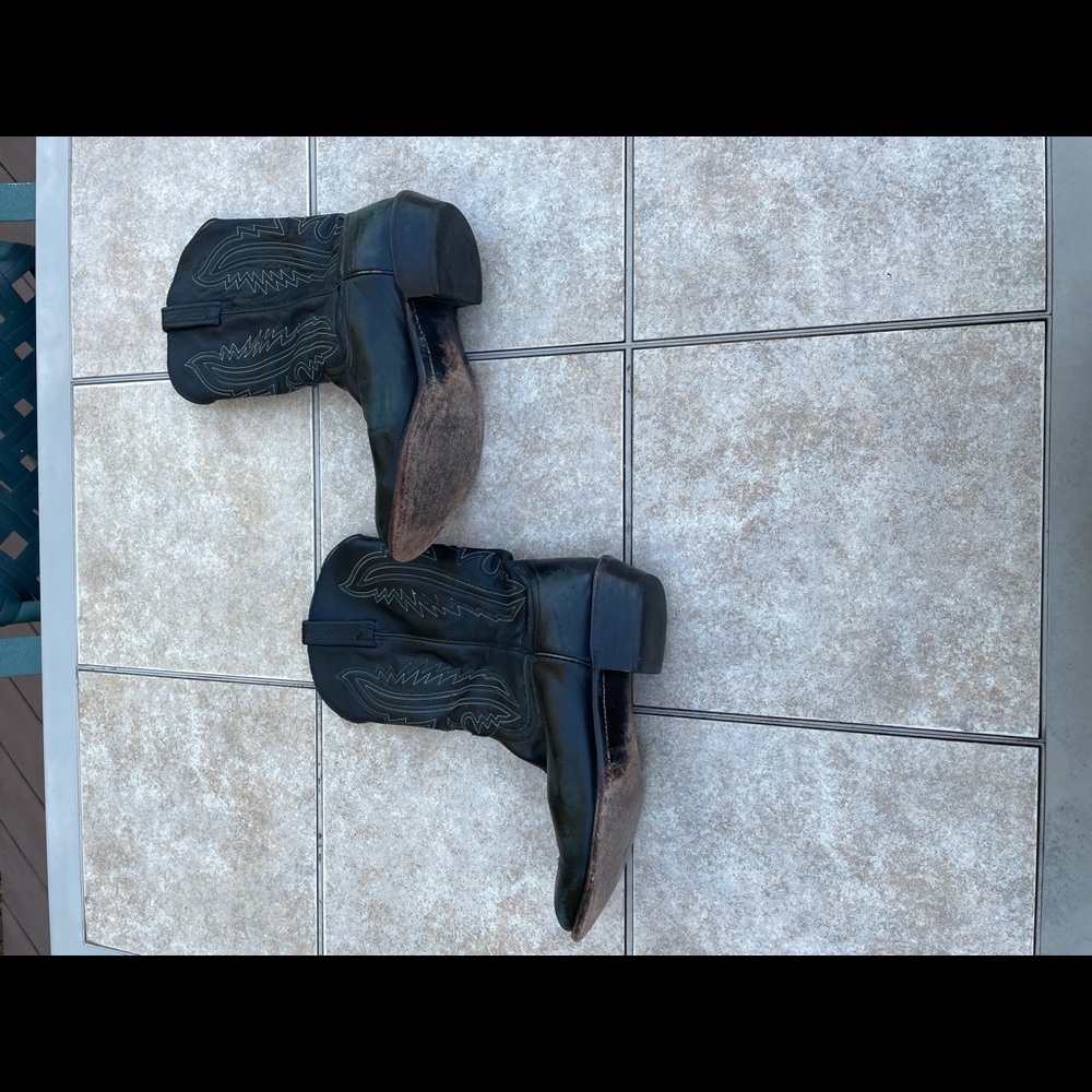 LUCCHESE N1550.R4 ,10.5  2E Black Goat - Picture 10 of 10